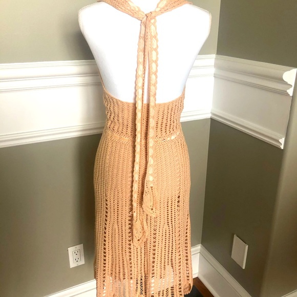 Temperley of London crocheted halter dress, 6 - Picture 2 of 7